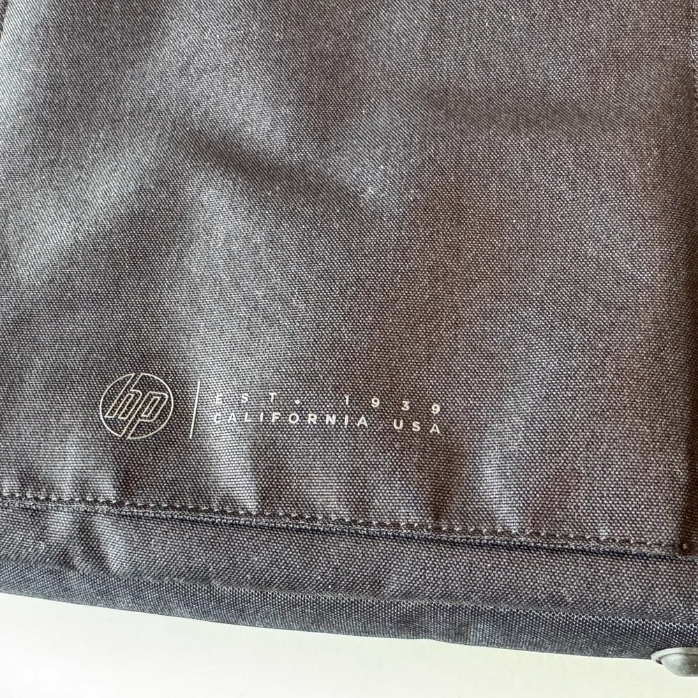 HP Hewlett Packard Black Laptop Shoulder Bag for Men